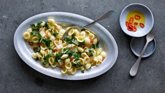 Pasta mit Krautstiel