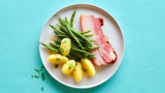 Fagiolini con pancetta