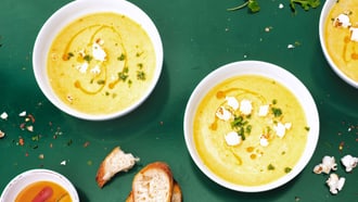 Soupe de maïs au piment