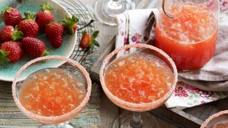 Margarita alle fragole