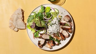 Pouletbrüstchen mit Joghurtmarinade
