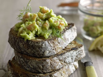 Pane Rustico Con Crema Di Avocado E Salmone Migusto