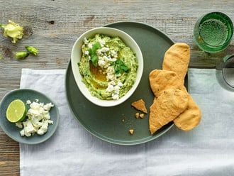 Houmous au maïs & au beurre - Trois fois par jour