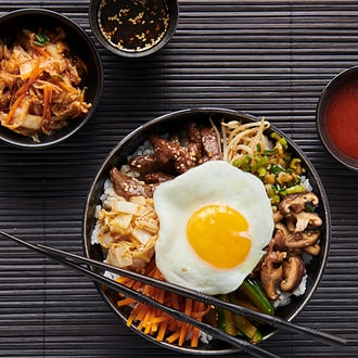 Soupe piquante aux nouilles UDON - Inspiration coréenne - Le Riz Jaune 