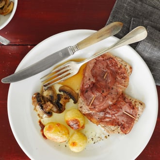 Scaloppine Di Vitello Con Champignon E Patate Alla Panna Migusto