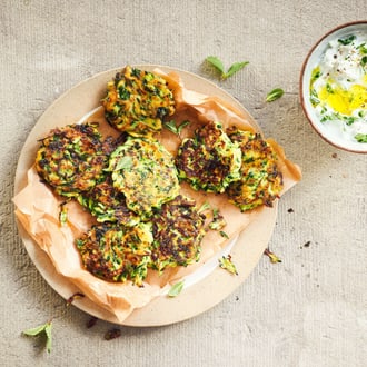 Frittelle Di Zucchina Con Tzatziki Migusto