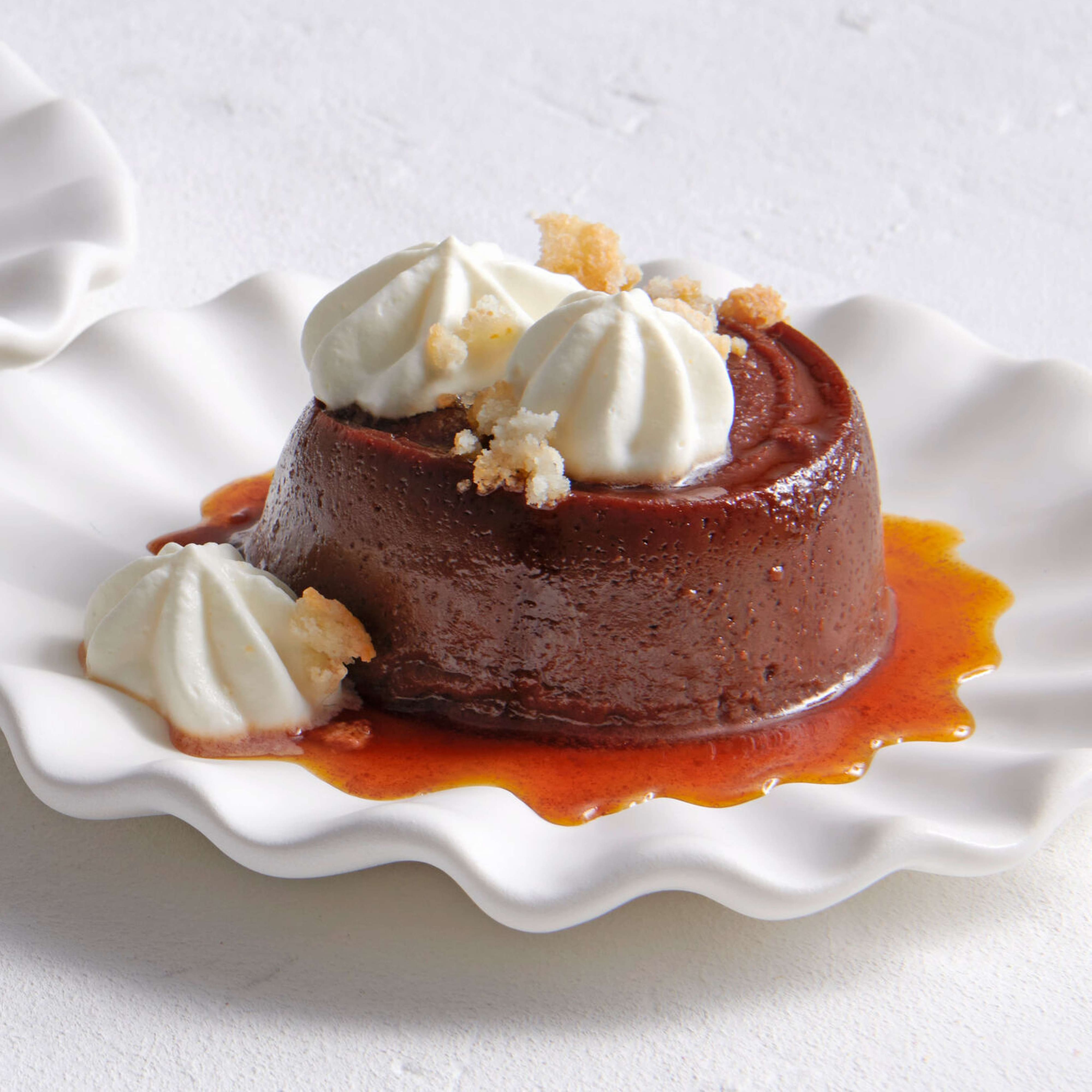 Flan mit Mandarinensauce | Rezept