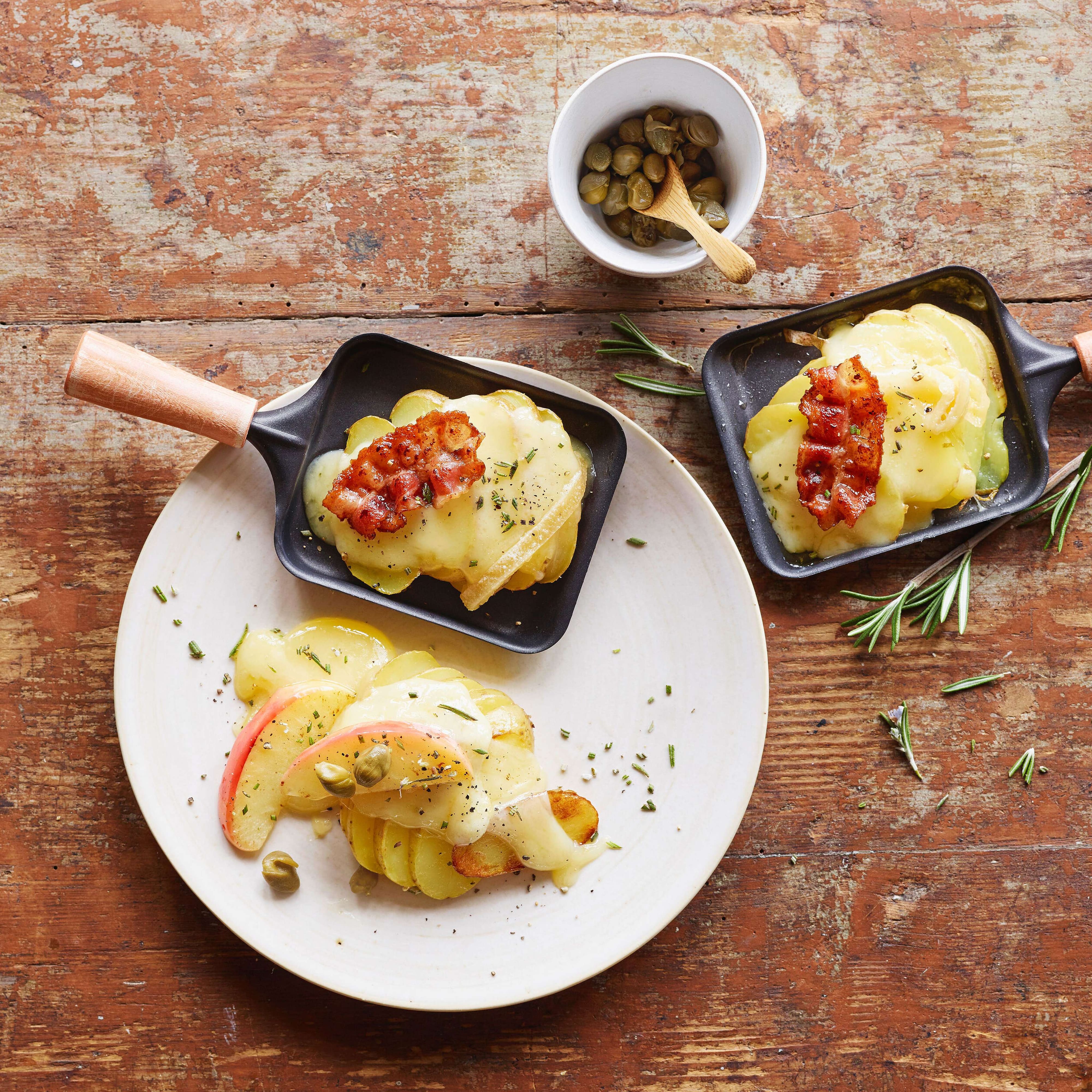 Patate Raclette Spirali di patate con formaggio per raclette | Migusto