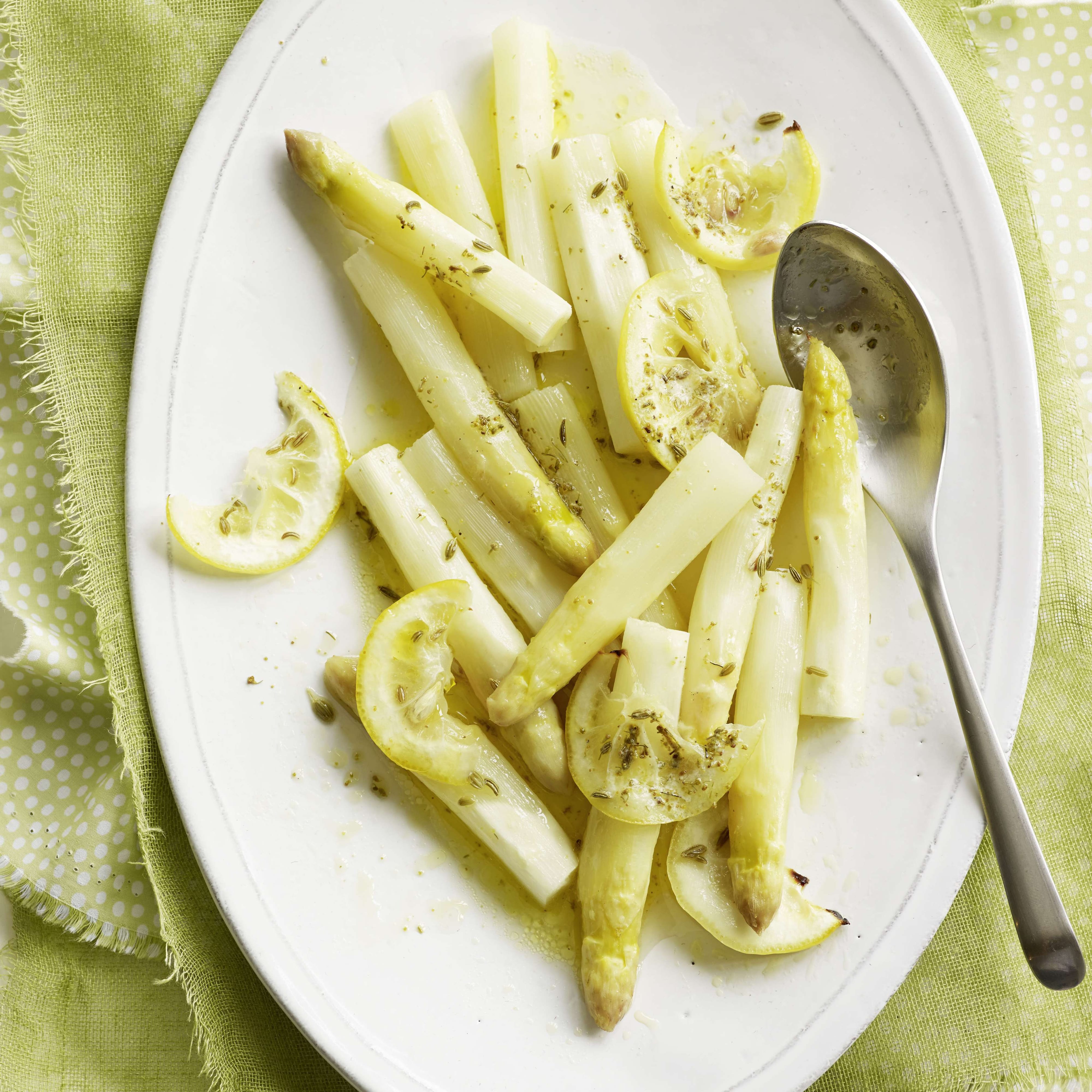 Gebackene Spargeln | Rezept
