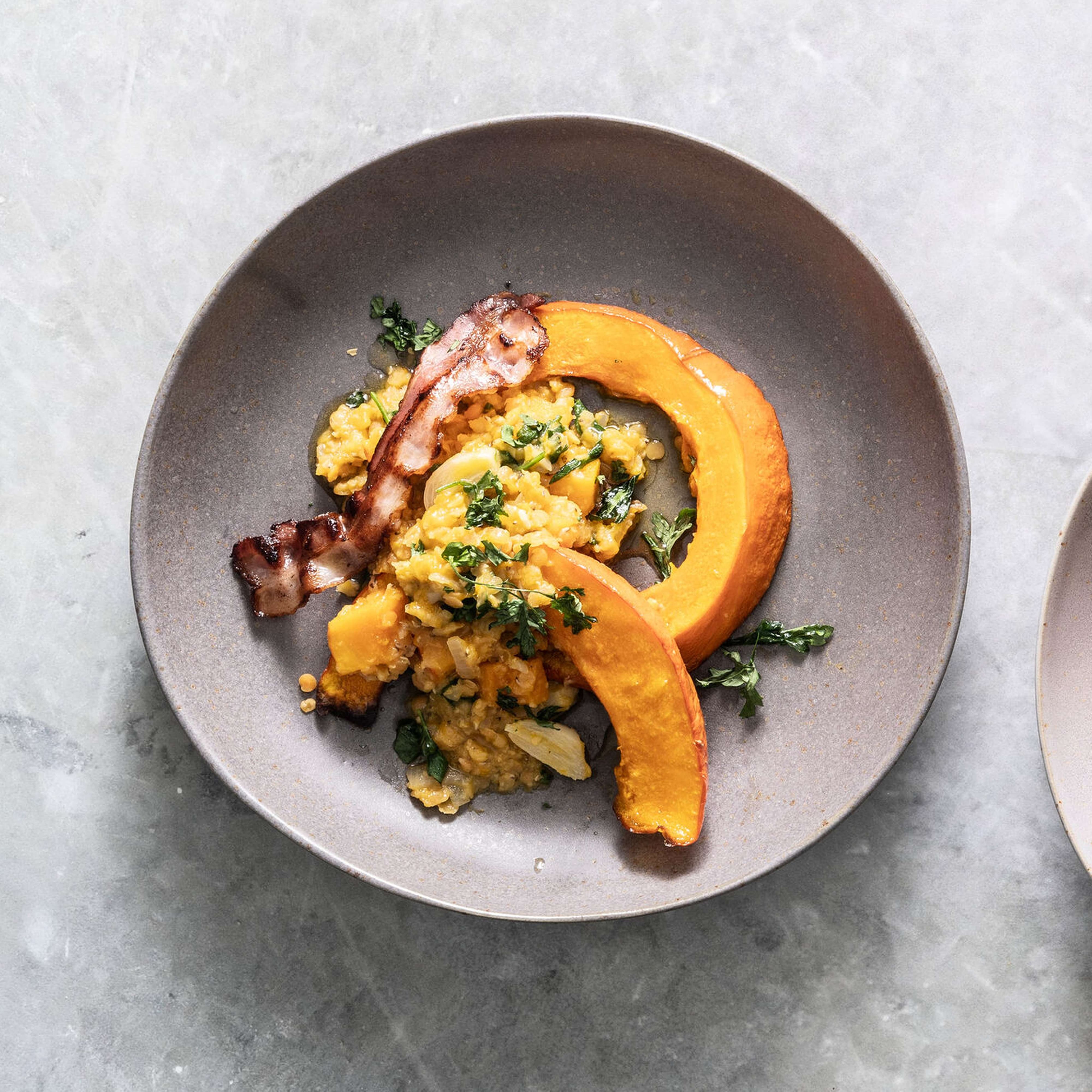 Gnocchi di zucca con pancetta e rosmarino Migusto