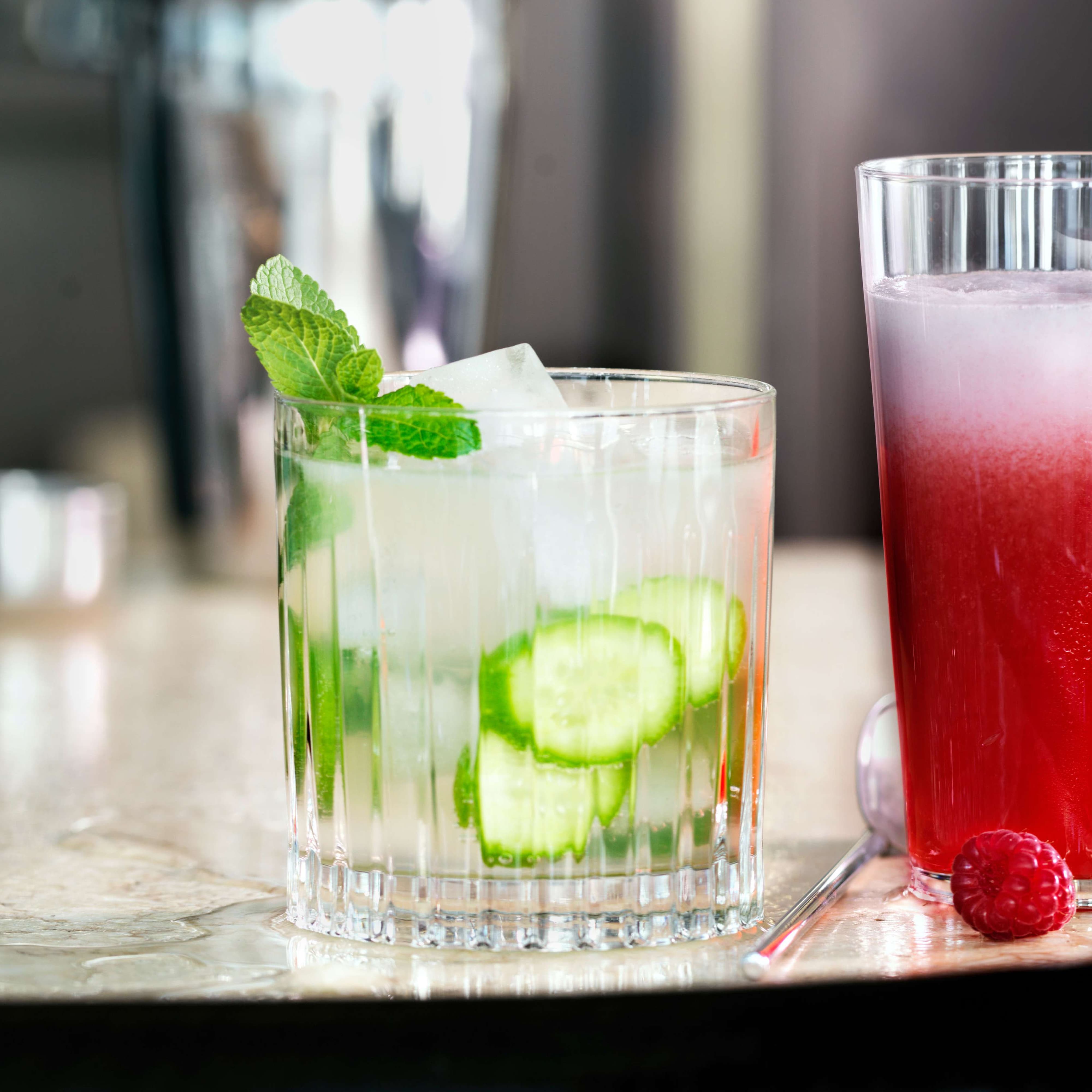 Gurken-Limetten-Bowle | Rezept