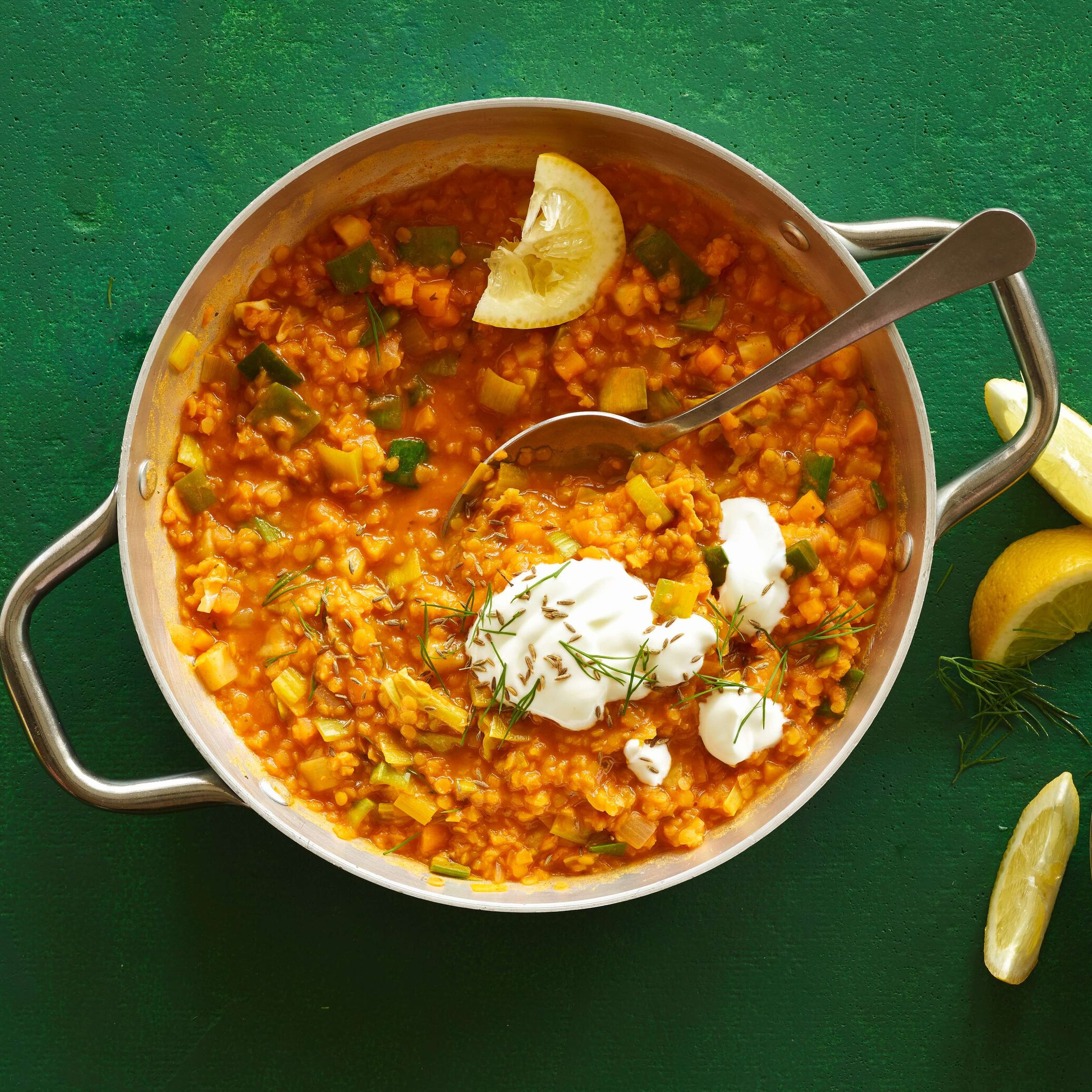 Dal de lentilles aux choux de Bruxelles | Migusto