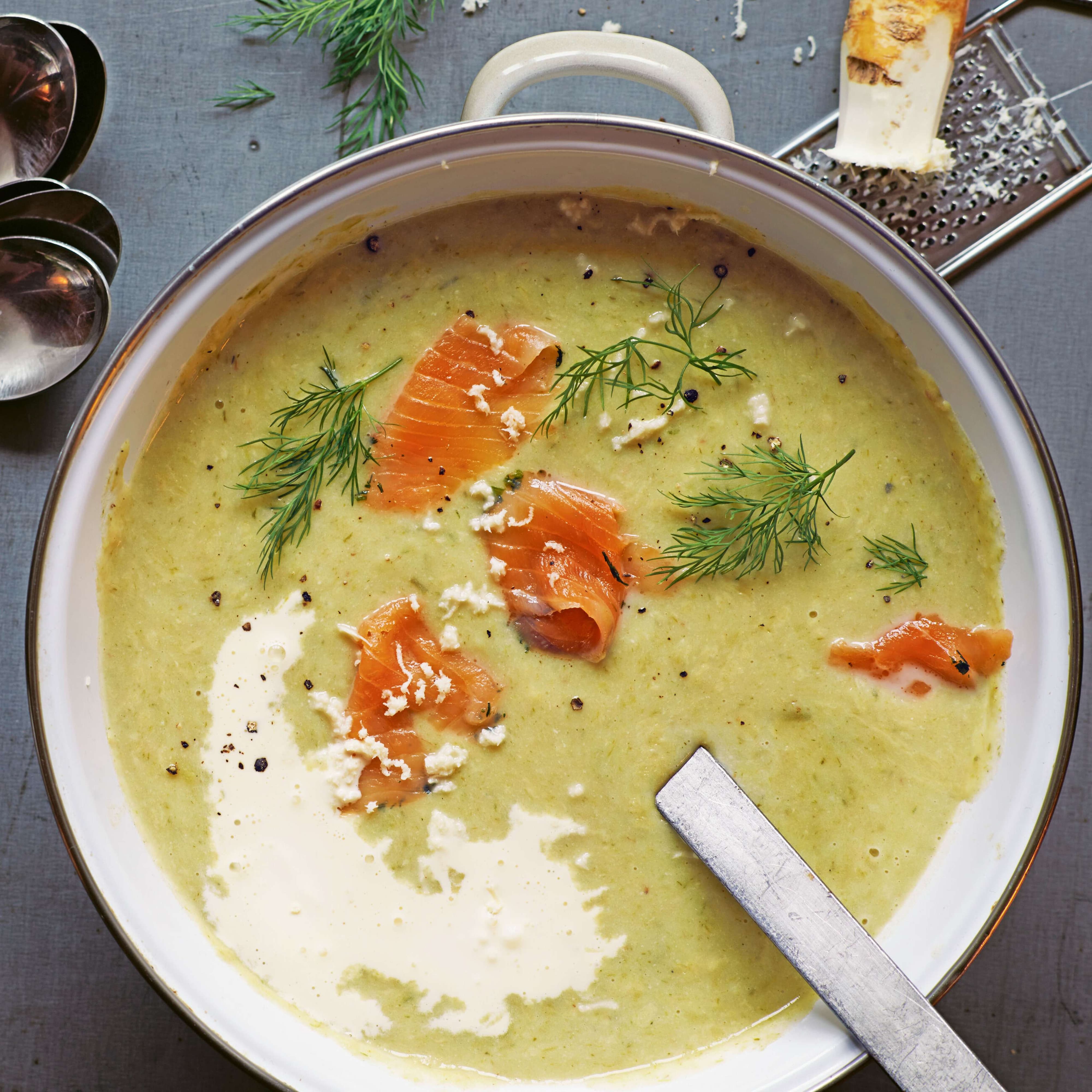 Grünerbsensuppe | Rezept