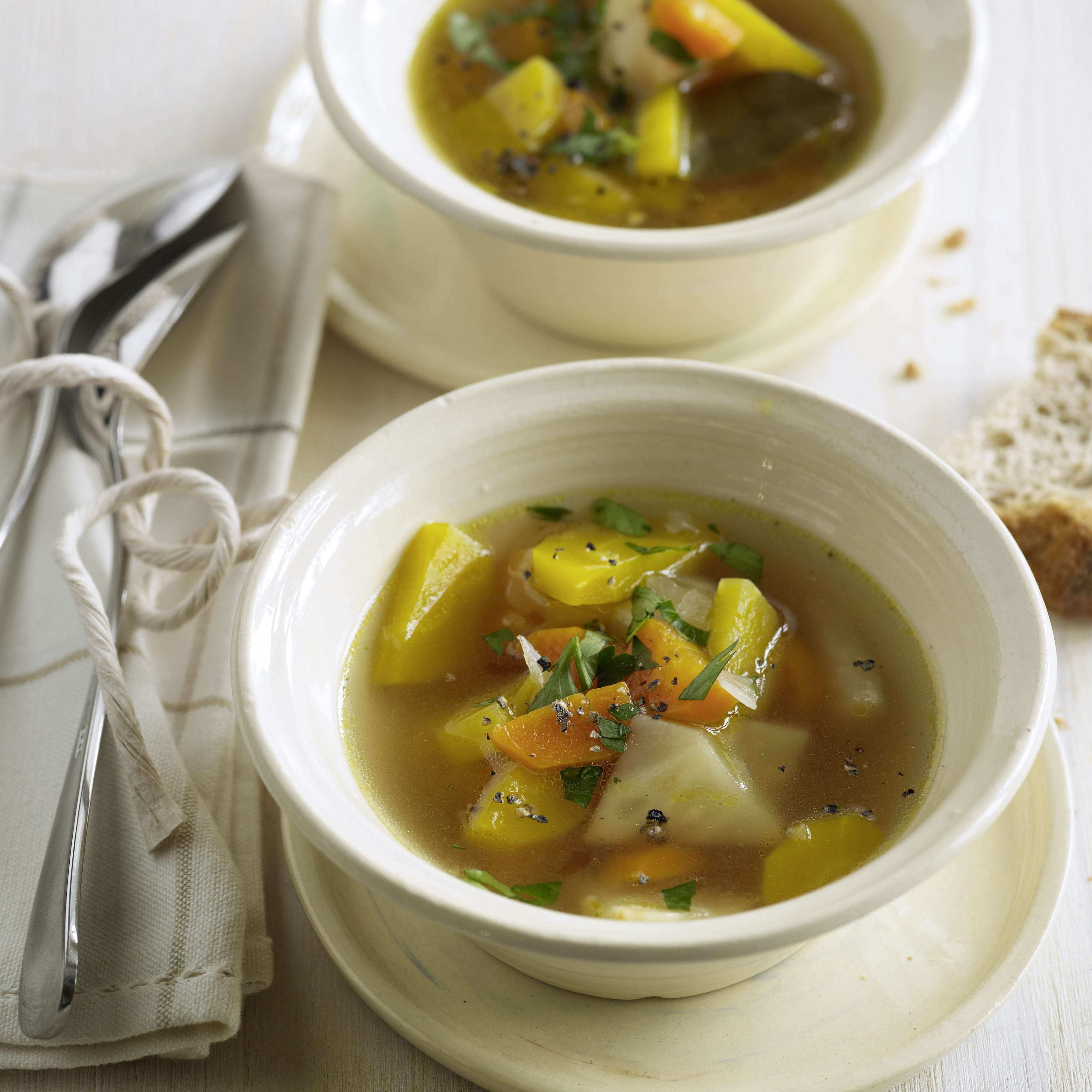 Kürbissuppe mit Ras al-Hanout und Limette | Migusto