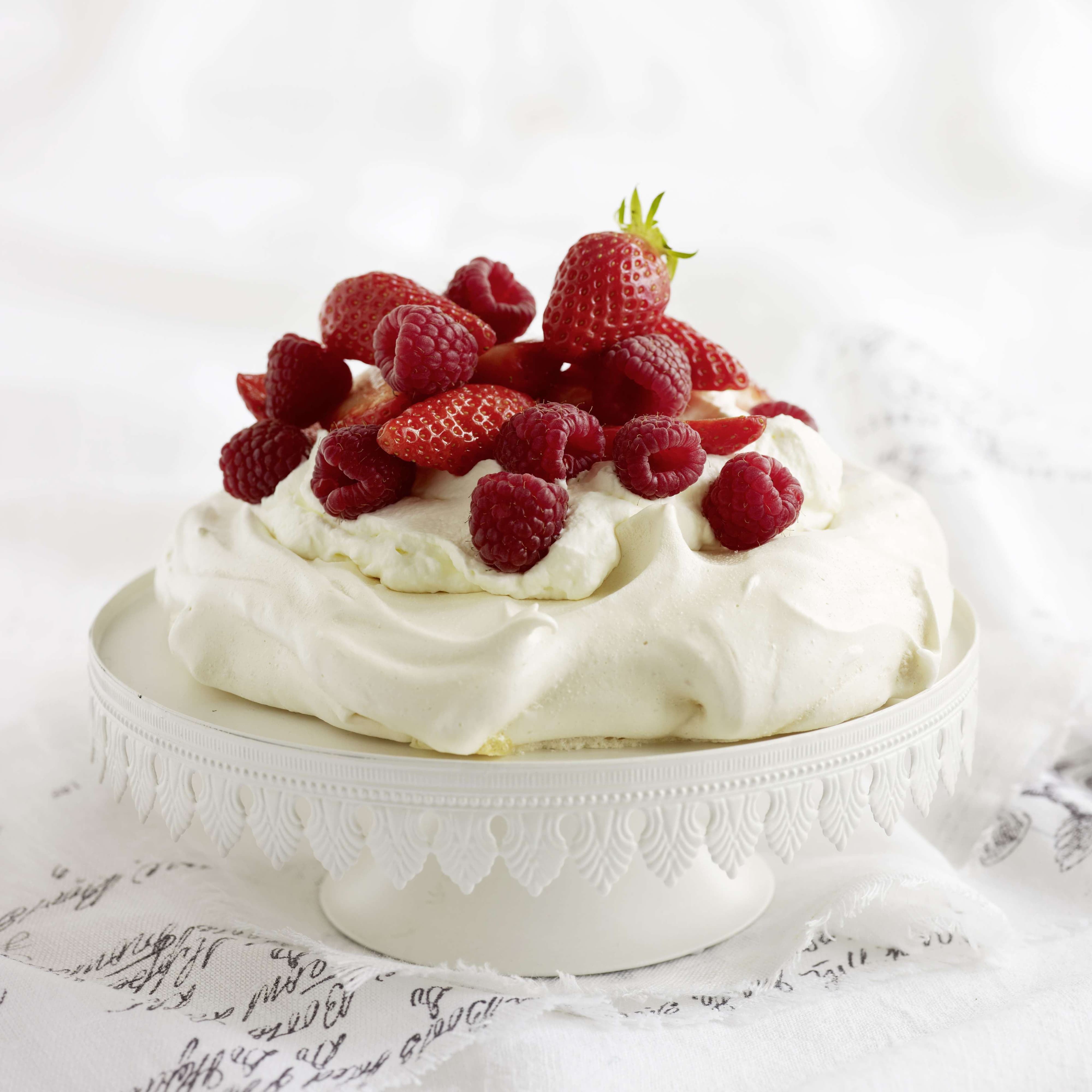 Mini-Pavlova Mit Himbeeren | Rezept