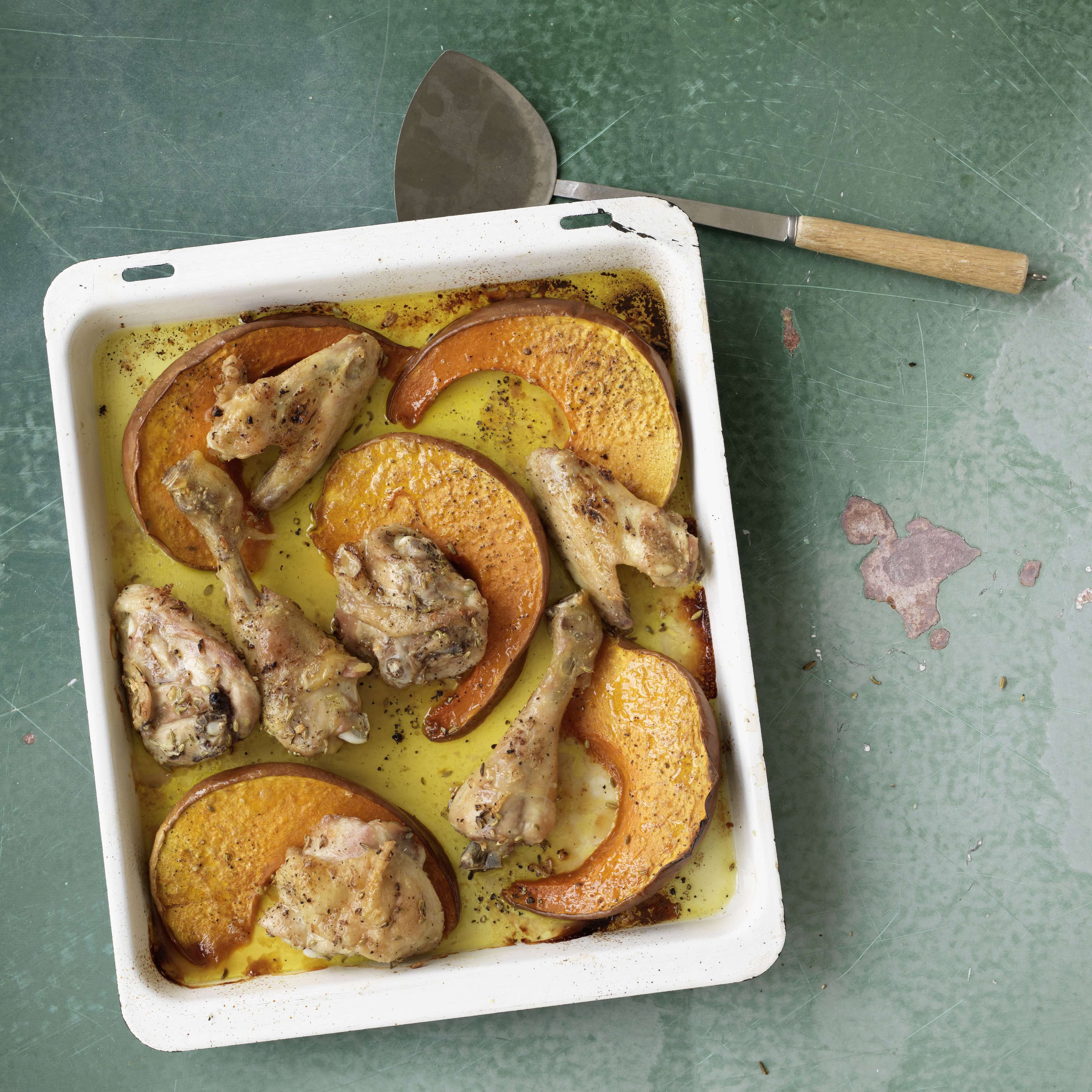 Poulet mit Herbstgemüse | Migusto Poulet mit Herbstgemüse | Migusto