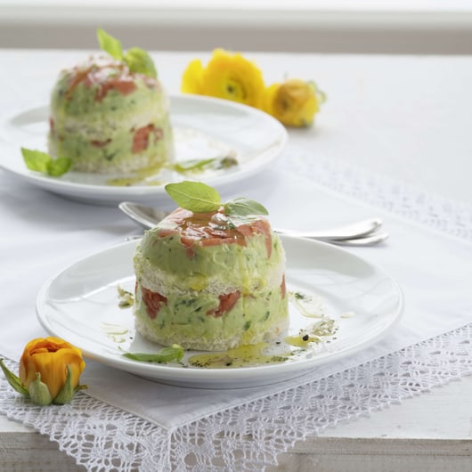 Lachsterrine mit Rogen und Dill | Migusto Lachsterrine mit Rogen und Dill | Migusto