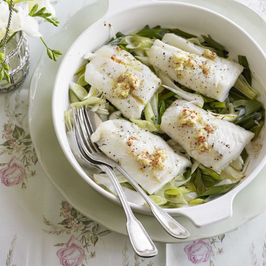 Gebackene Hummerschwänze mit Estragonbutter | Rezept
