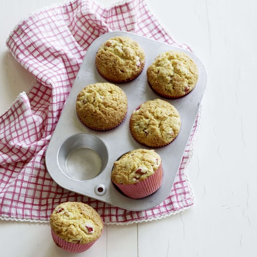 Muffins à La Rhubarbe Avec Streusel | Migusto