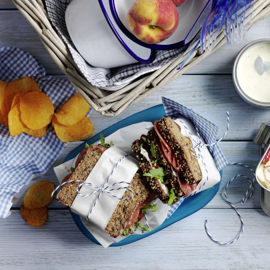 Sandwich à la saucisse sèche Migusto