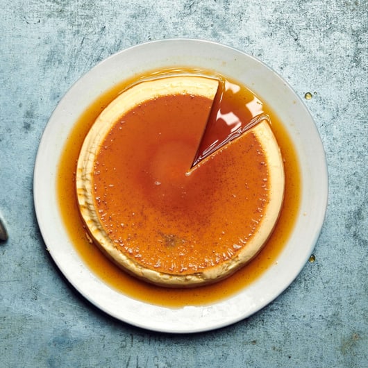 Flan mit Mandarinensauce | Rezept