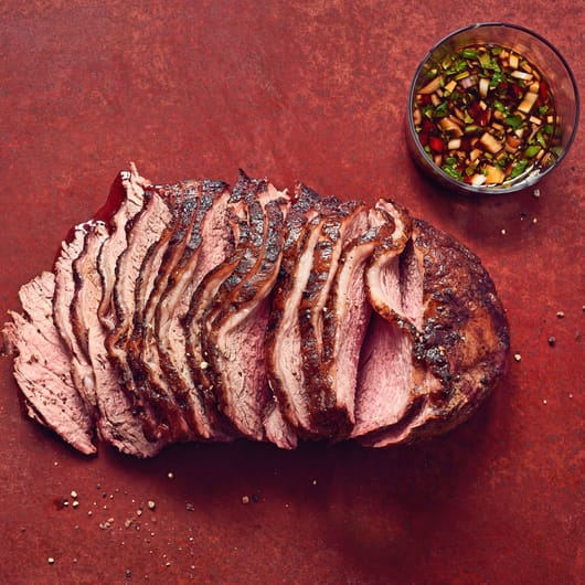 Entrecôte marinée à la sauce soja et au whisky Migusto