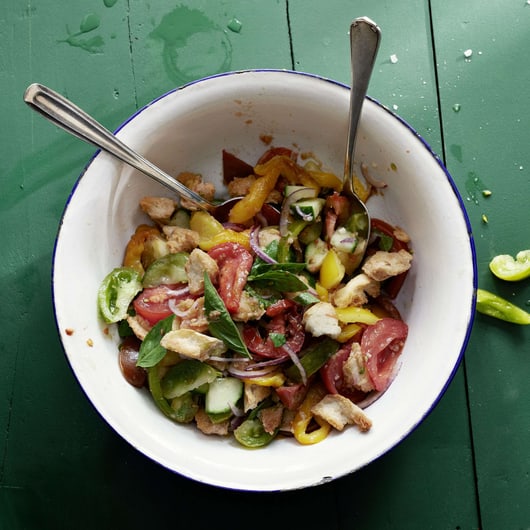 Peperonata mit Kapern und Oliven | Rezept Peperonata mit Kapern und Oliven | Rezept