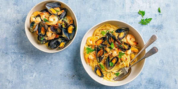 Spaghetti cozze e gamberetti | Migusto