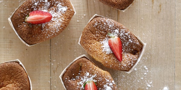 Mini Cakes Coco Fraise Migusto