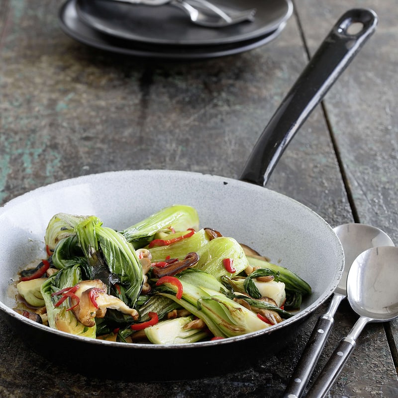 Rührgebratener Pak-Choi | Rezept Rührgebratener Pak-Choi | Rezept