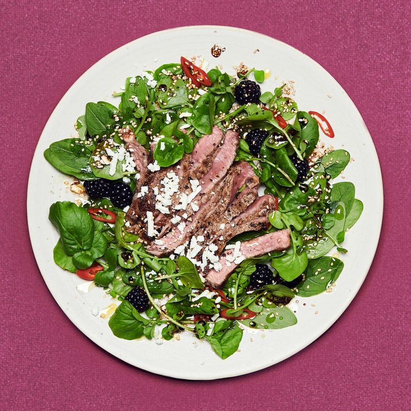 Schweinsfilet mit Feigen und Sesam-Honig-Sauce | Rezept
