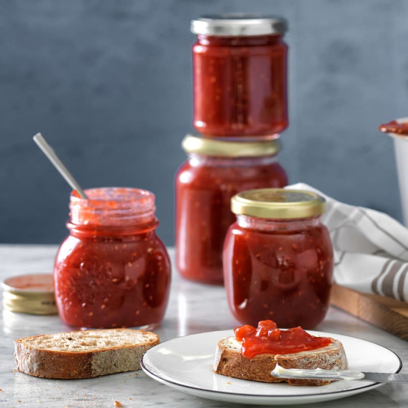 Ingwer-Rhabarber-Sirup mit Vanille | Rezept