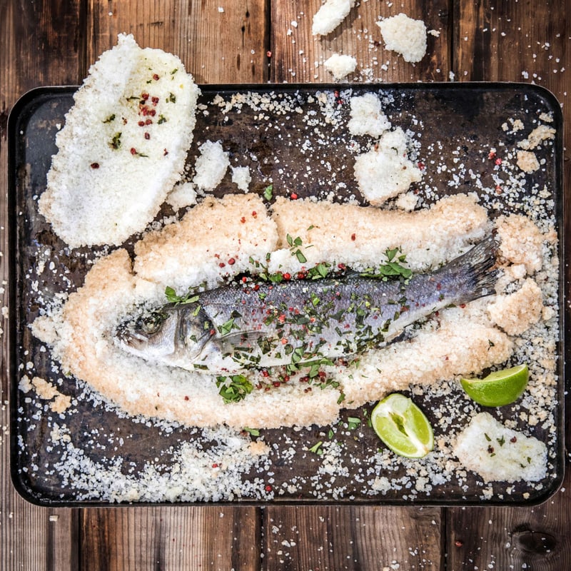 Gebackene Schwarzwurzeln mit Blauschimmelkäse | Rezept