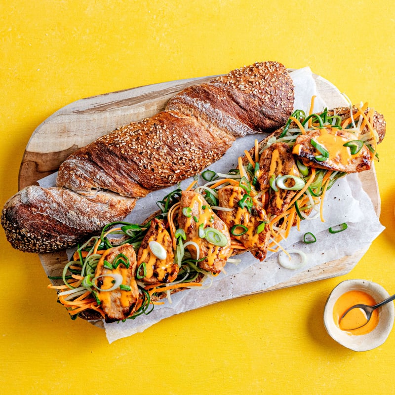 Fischbrötchen mit Gurken-Dill-Sauce | Rezept
