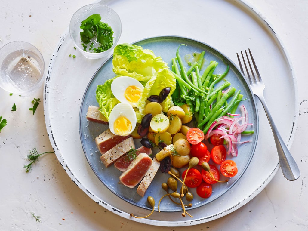 Salade niçoise au thon