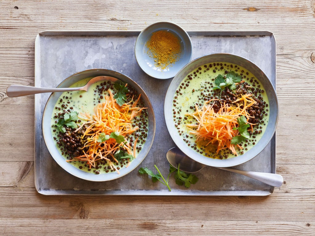 Soupe de lentilles au curry