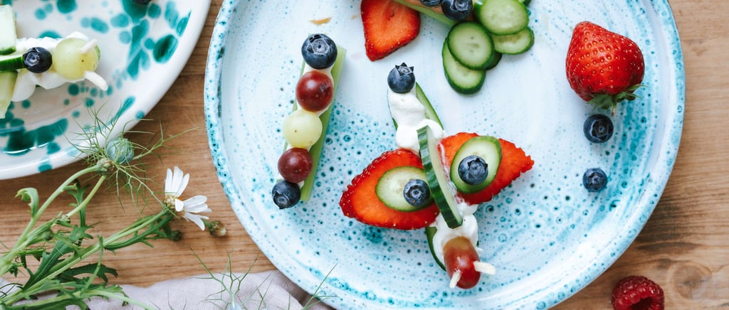 Tiere aus Obst und Gemüse