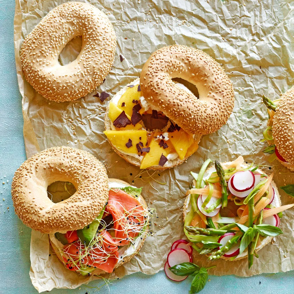 Bagels süss und pikant