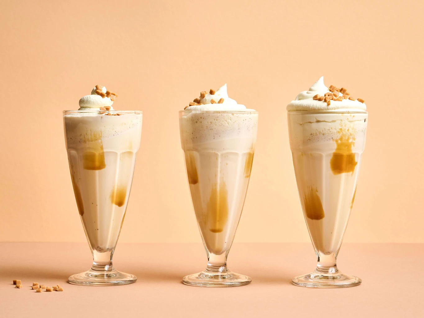 Frappè al caramello con fleur de sel