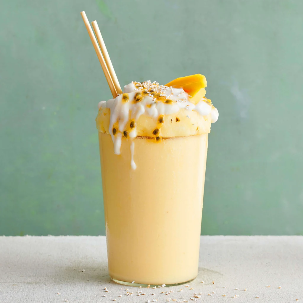 Frappé mangue-gingembre