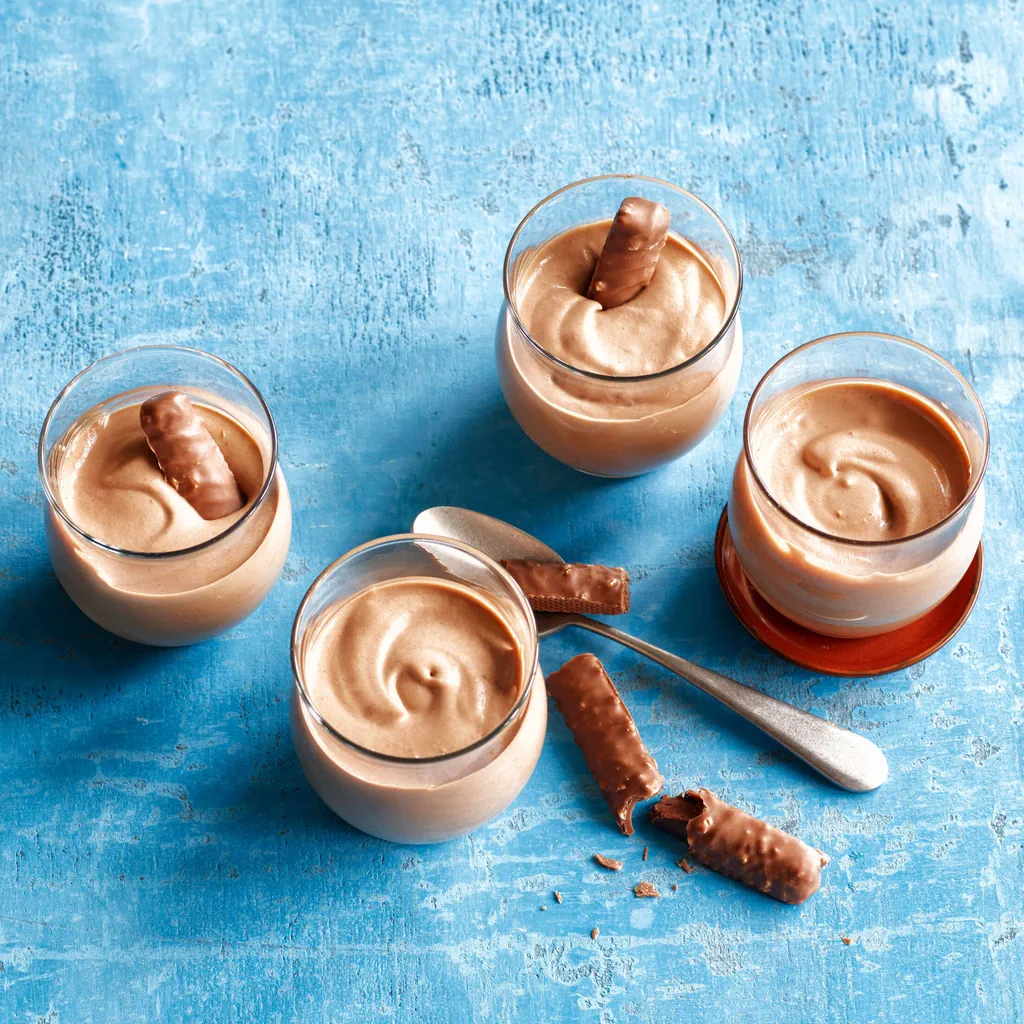Mousse aux branches de chocolat