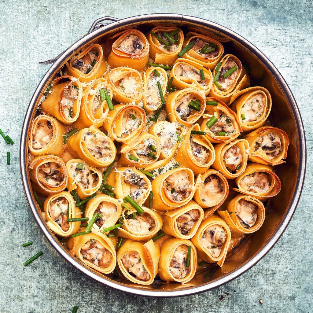 Cannelloni ai funghi