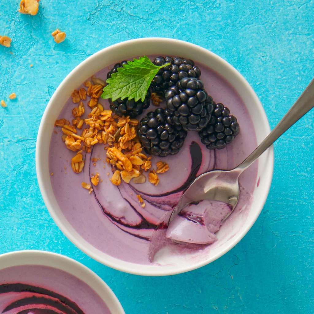 Brombeermousse