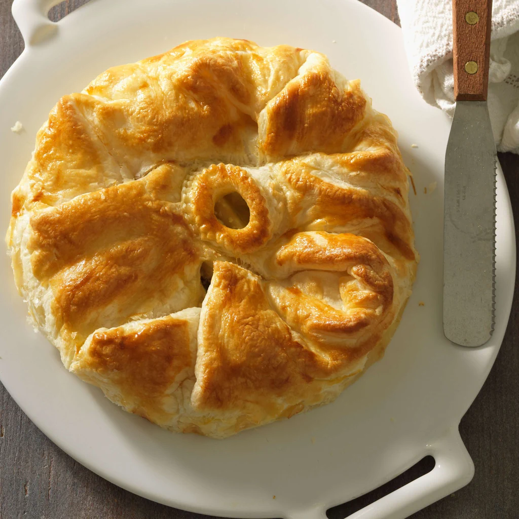 Pâté en croûte aux pommes