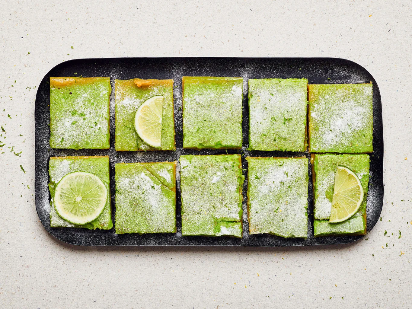 Tranches au citron vert