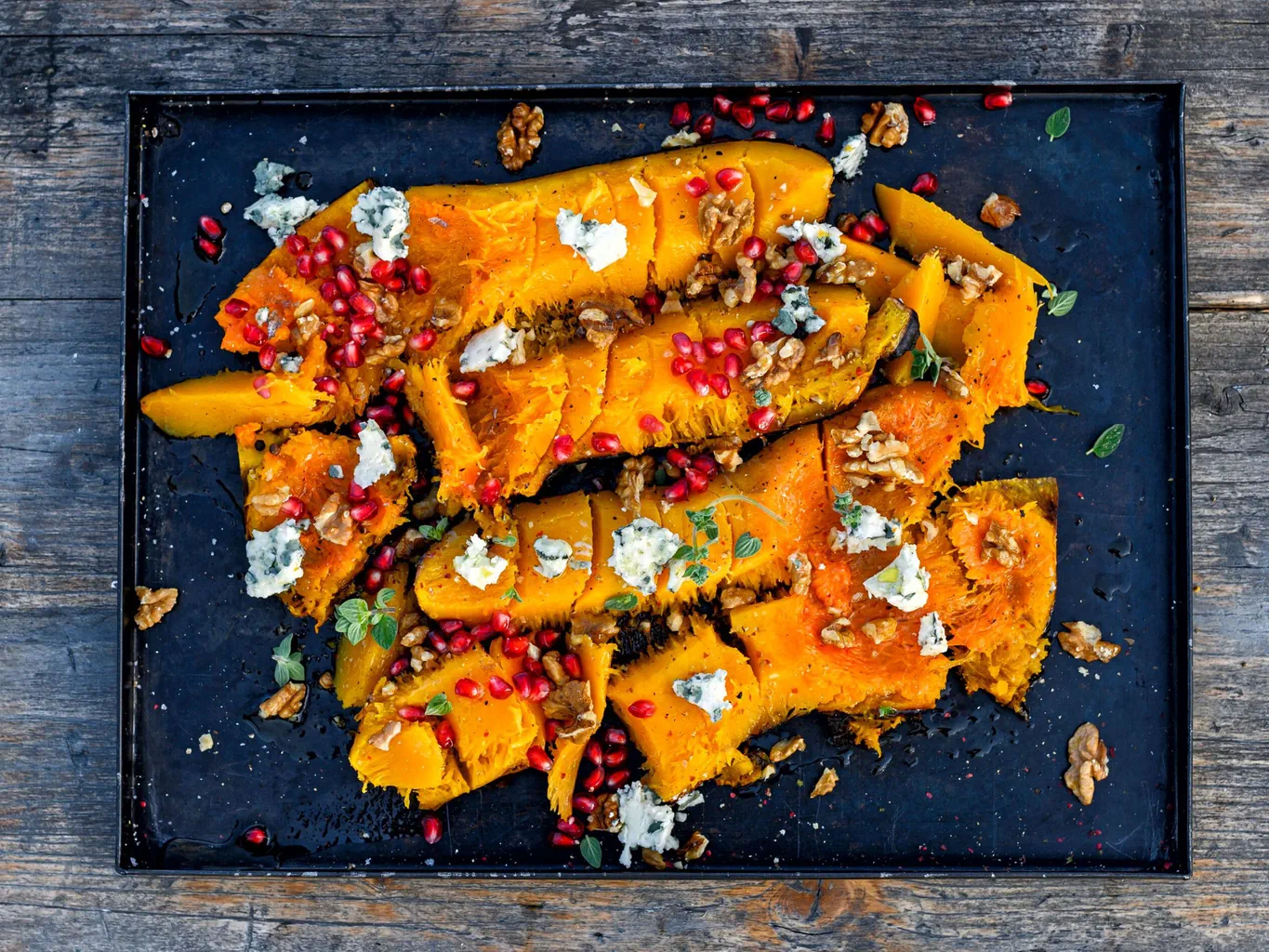 Zucca intera alla griglia
