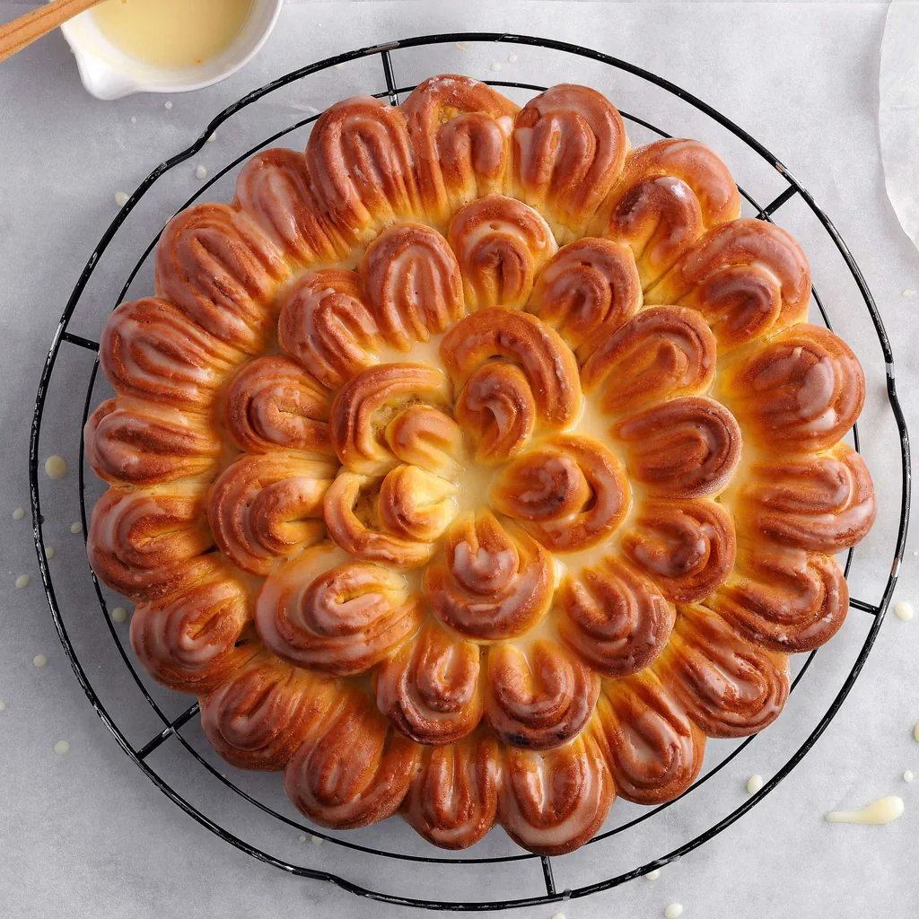 Gâteau-fleur aux amandes