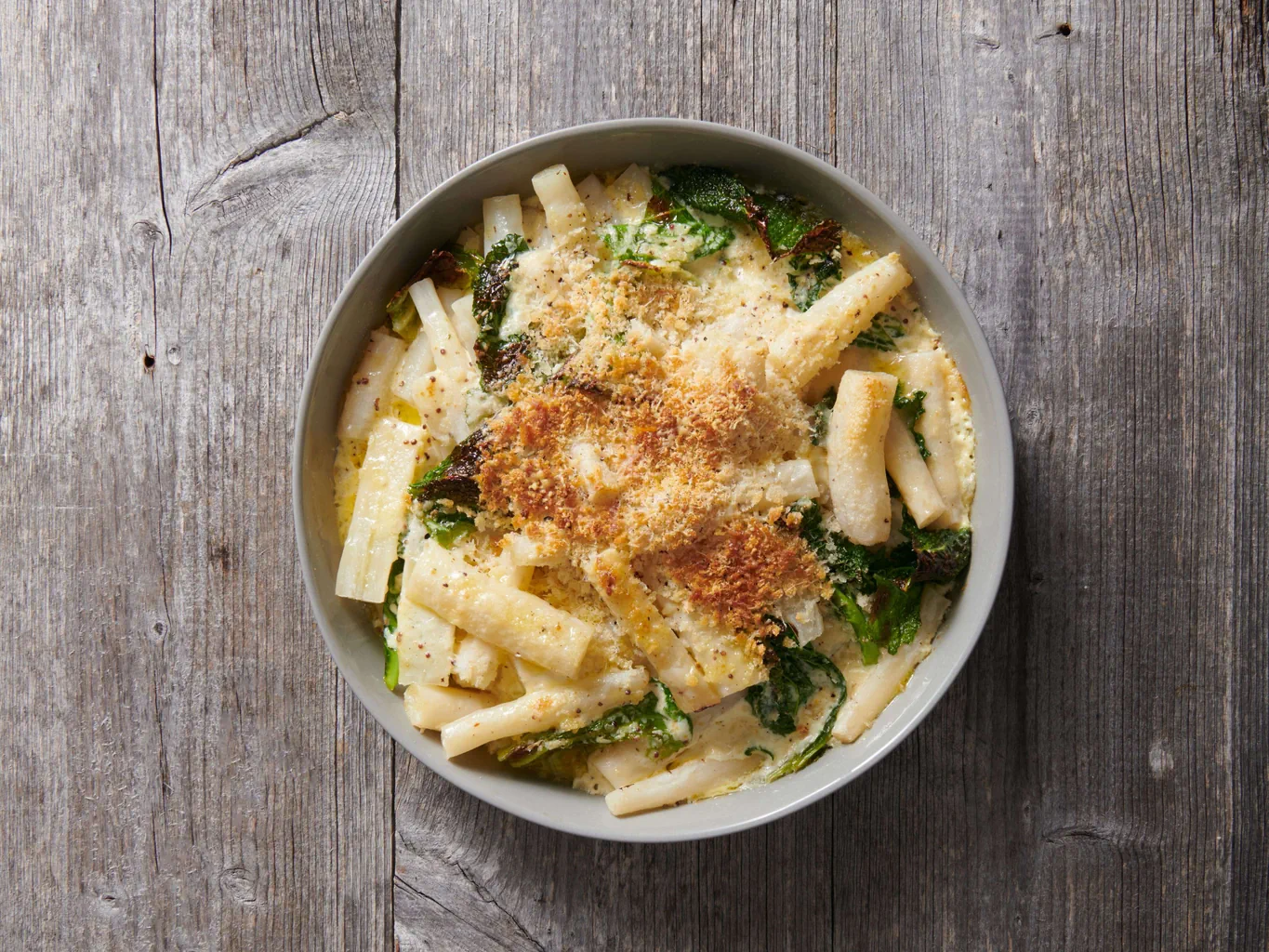 Gratin di scorzonera