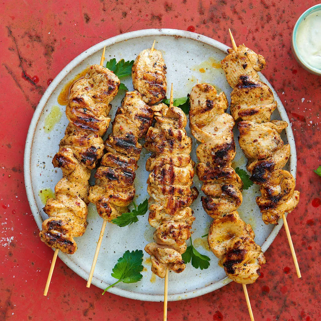 Brochettes de poulet