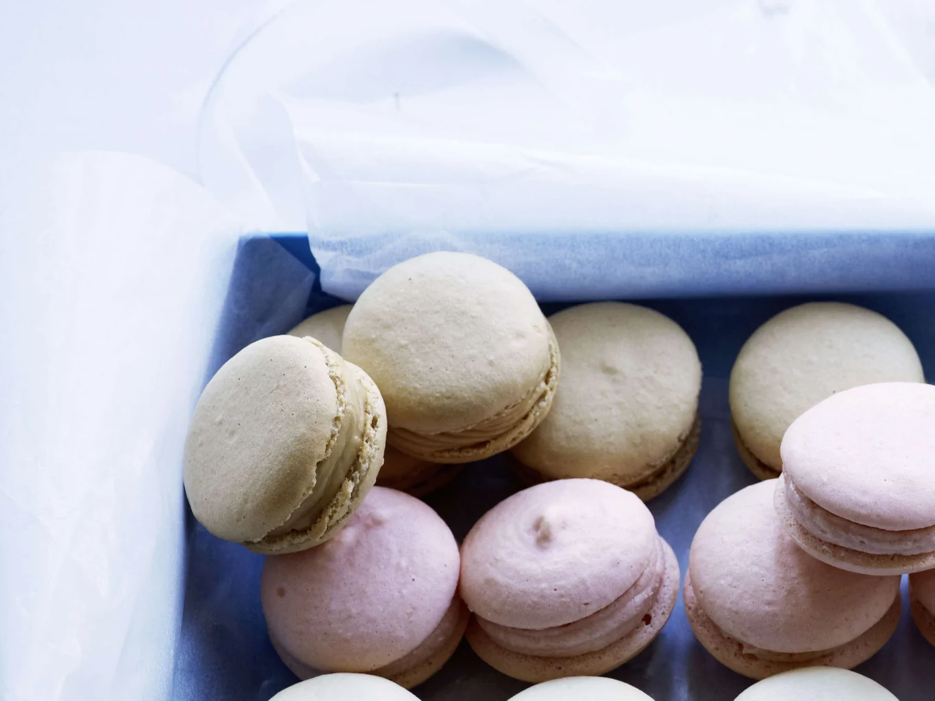 Mokka-Macarons